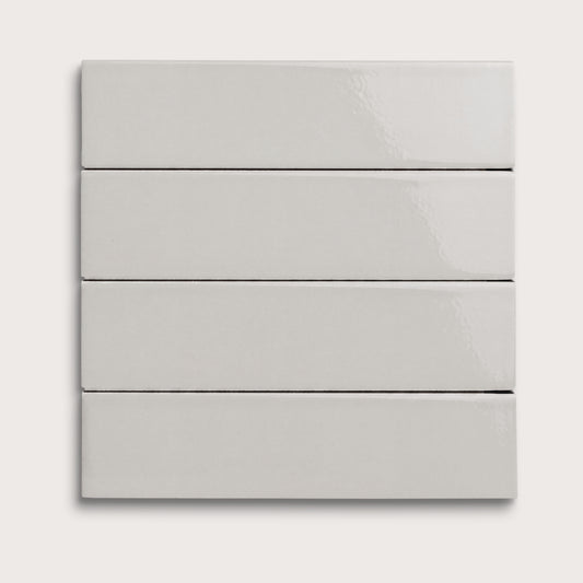 Haze ceramic tile, 2 by 8 inches, gloss finish