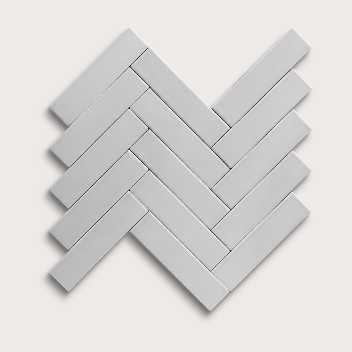 Haze ceramic tile, 2 by 8 inches, matte finish