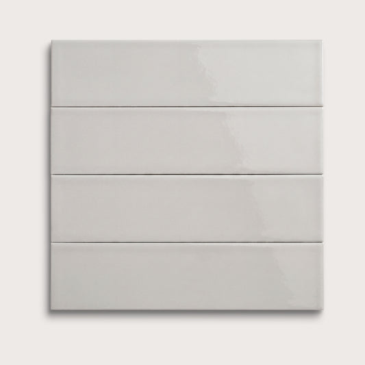 Haze ceramic tile, 3 by 12 inches, gloss finish