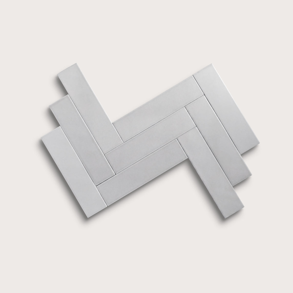 Haze ceramic tile, 3 by 12 inches, matte finish