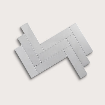 Haze ceramic tile, 3 by 12 inches, matte finish