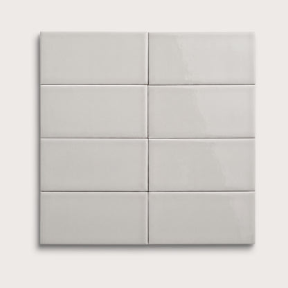 Haze ceramic tile, 3 by 6 inches, gloss finish