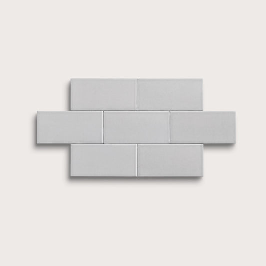Haze ceramic tile, 3 by 6 inches, matte finish