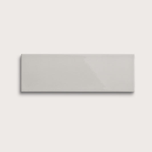 Haze ceramic tile, 4 by 12 inches, gloss finish
