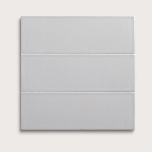 Haze ceramic tile, 4 by 12 inches, matte finish