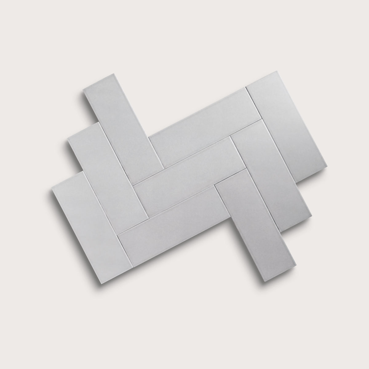Haze ceramic tile, 4 by 12 inches, matte finish