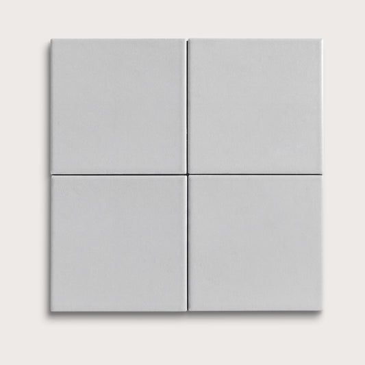Haze ceramic tile, 4 by 4 inches, matte finish