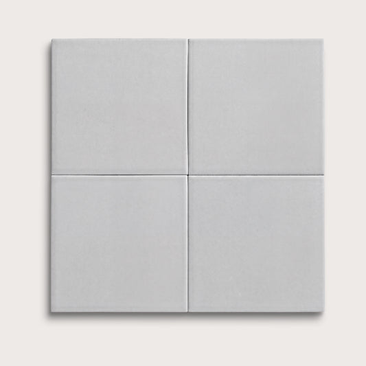 Haze ceramic tile, 6 by 6 inches, matte finish
