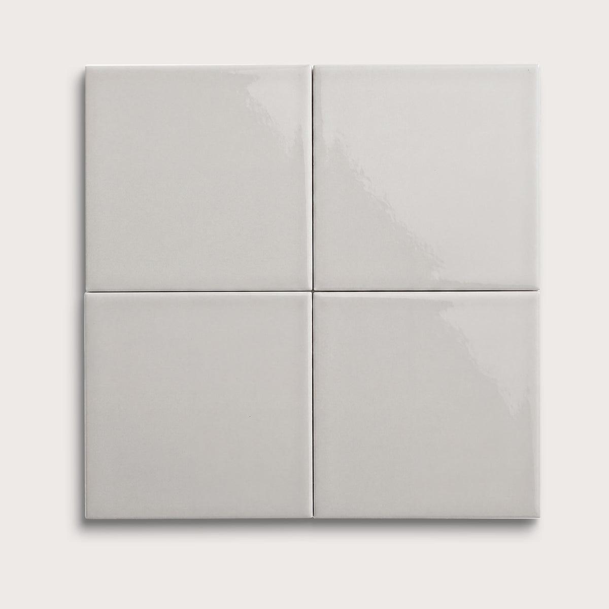 Haze ceramic tile, 8 by 8 inches, gloss finish