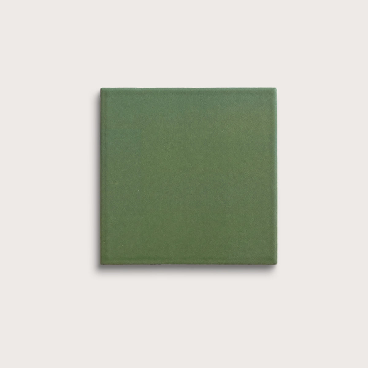 Kale ceramic tile, 6 by 6 inches, matte finish