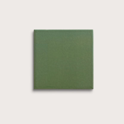 Kale ceramic tile, 6 by 6 inches, matte finish