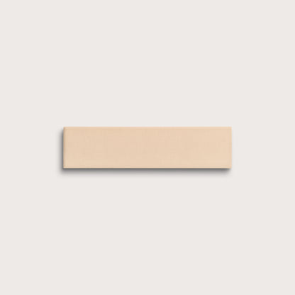 Latte ceramic tile, 2 by 8 inches, matte finish