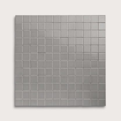 Lunar ceramic tile, 2 by 2 inch mosaic, gloss finish