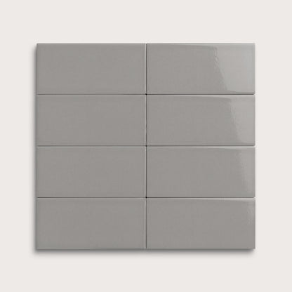 Lunar ceramic tile, 2 by 4 inches, gloss finish