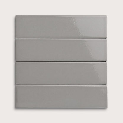 Lunar ceramic tile, 2 by 8 inches, gloss finish