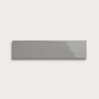 Lunar ceramic tile, 3 by 12 inches, gloss finish