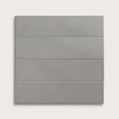 Lunar ceramic tile, 3 by 12 inches, matte finish