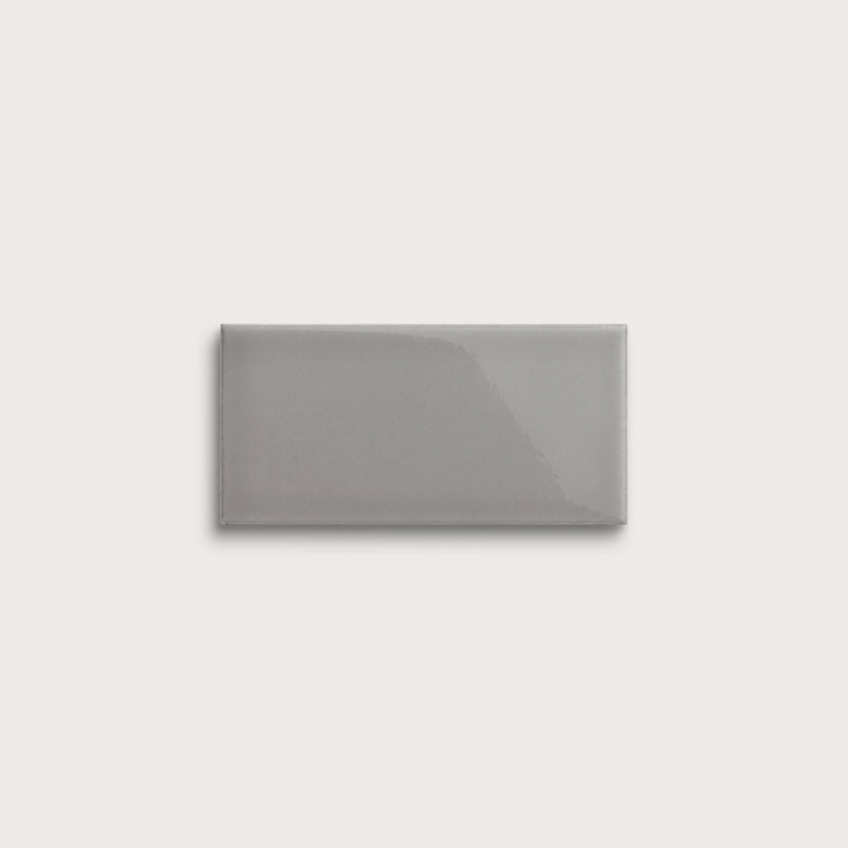 Lunar ceramic tile, 3 by 6 inches, gloss finish