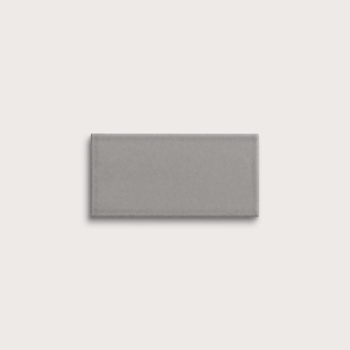 Lunar ceramic tile, 3 by 6 inches, matte finish