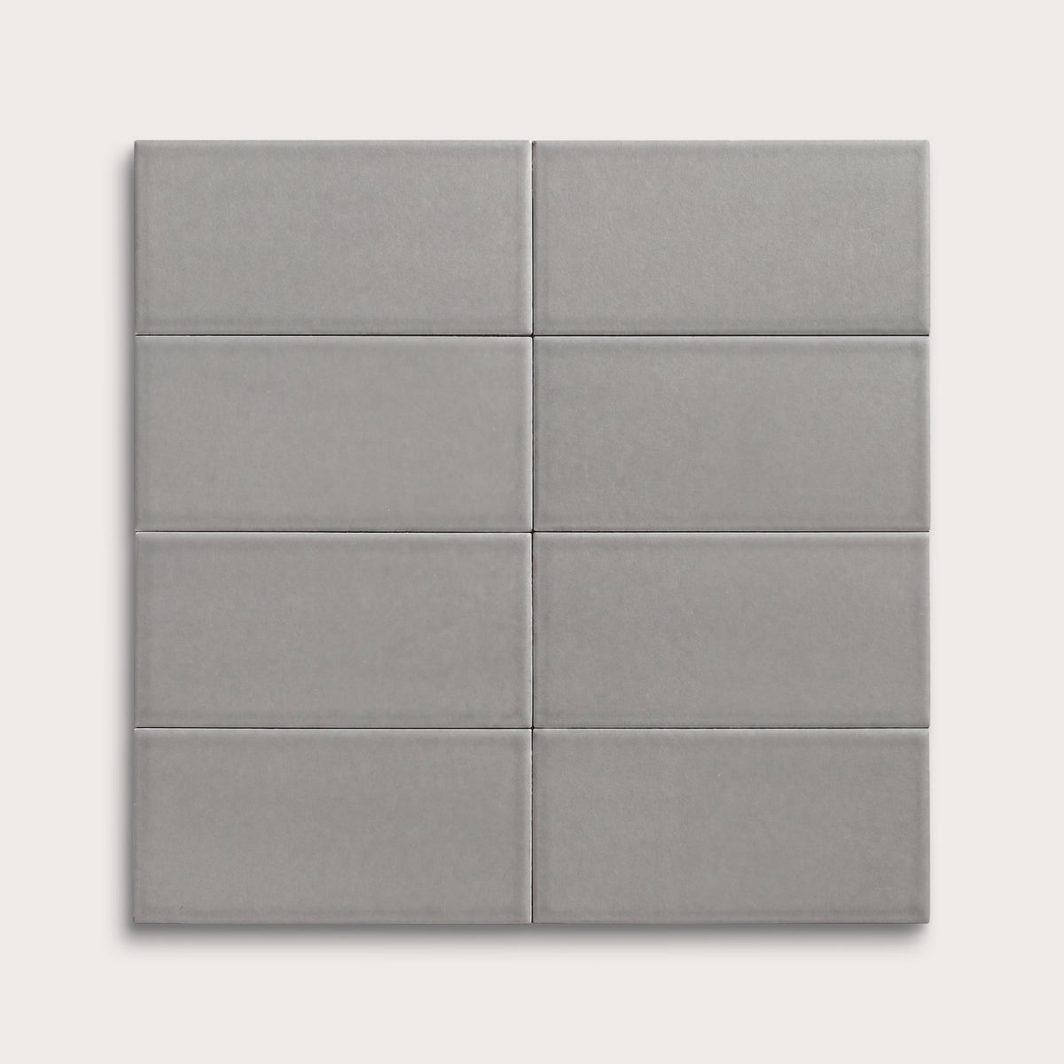 Lunar ceramic tile, 3 by 6 inches, matte finish
