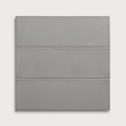 Lunar ceramic tile, 4 by 12 inches, matte finish