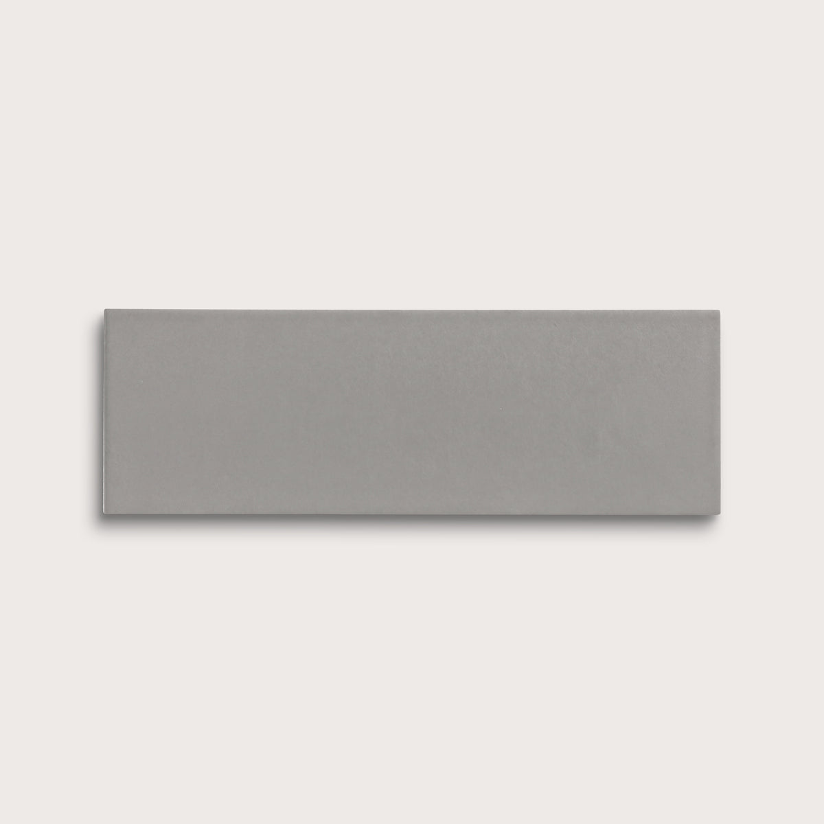 Lunar ceramic tile, 4 by 12 inches, matte finish