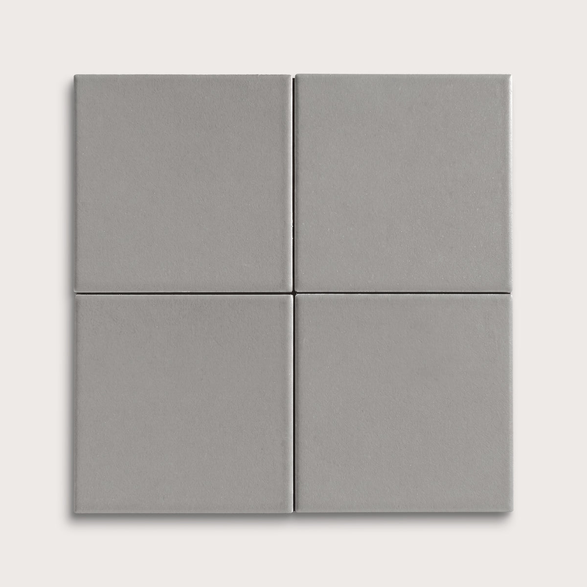 Lunar ceramic tile, 4 by 4 inches, matte finish