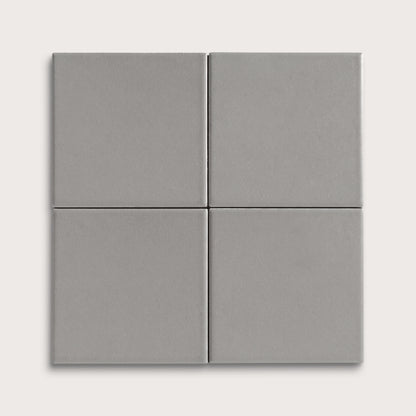 Lunar ceramic tile, 4 by 4 inches, matte finish
