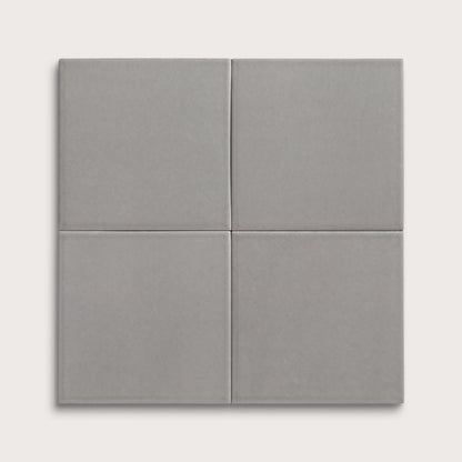 Lunar ceramic tile, 6 by 6 inches, matte finish