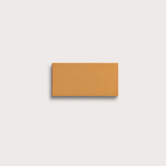Marigold ceramic tile sample, matte finish