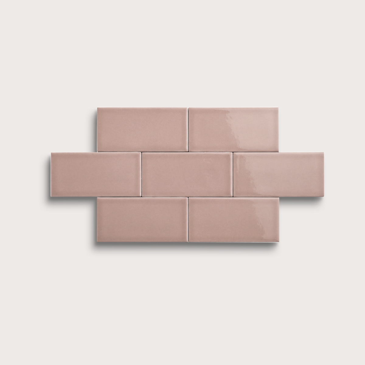 Magic Carpet ceramic tile, 3 by 6 inches, gloss finish