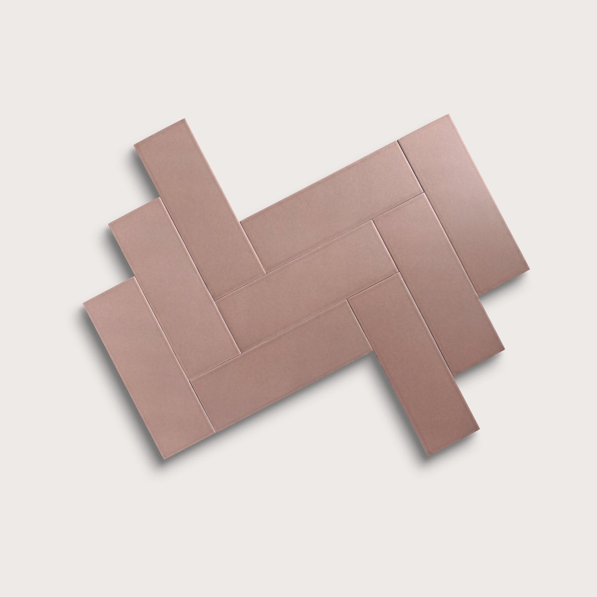 Magic Carpet ceramic tile, 4 by 12 inches, matte finish