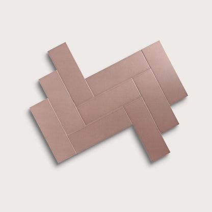 Magic Carpet ceramic tile, 4 by 12 inches, matte finish
