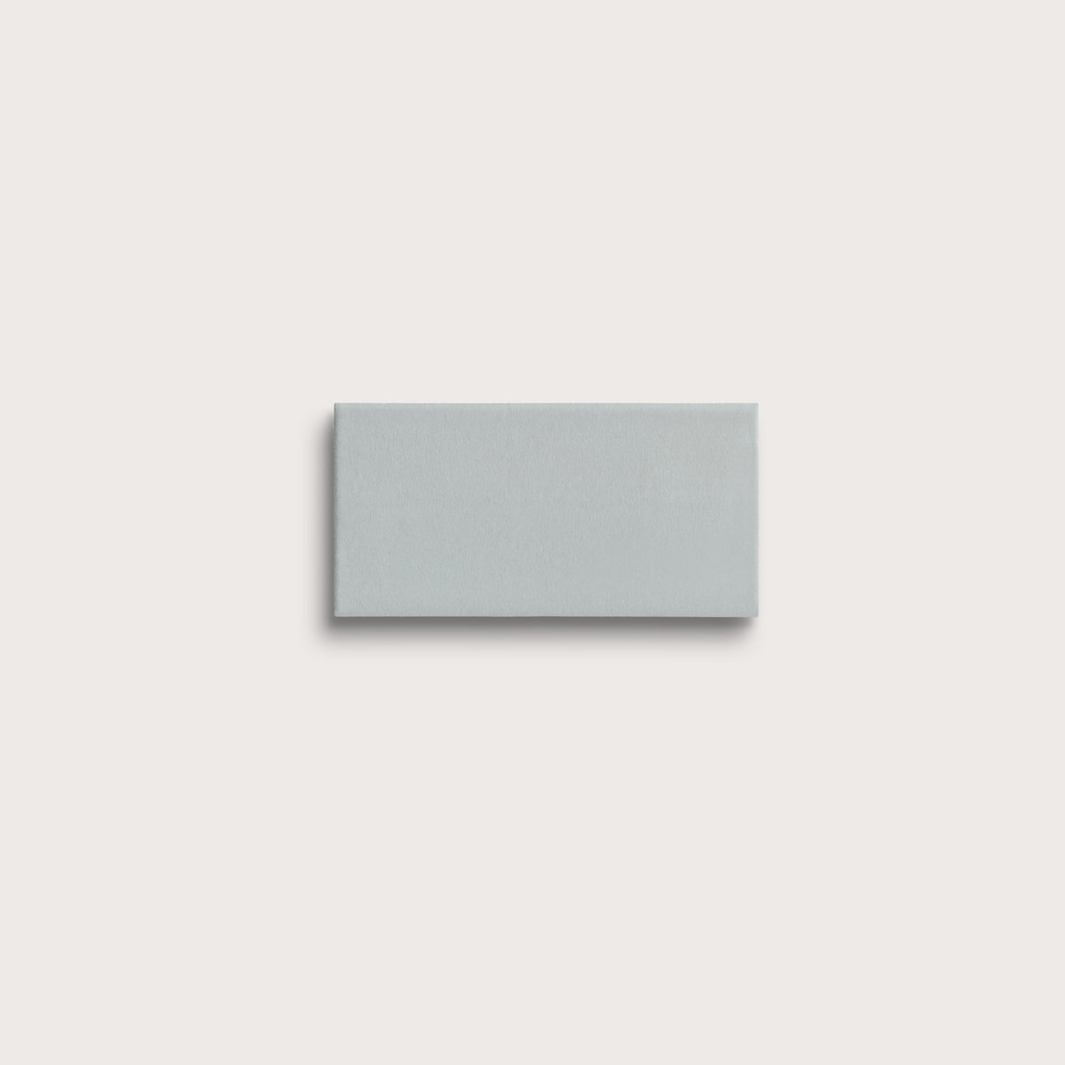 Misty ceramic tile sample, matte finish