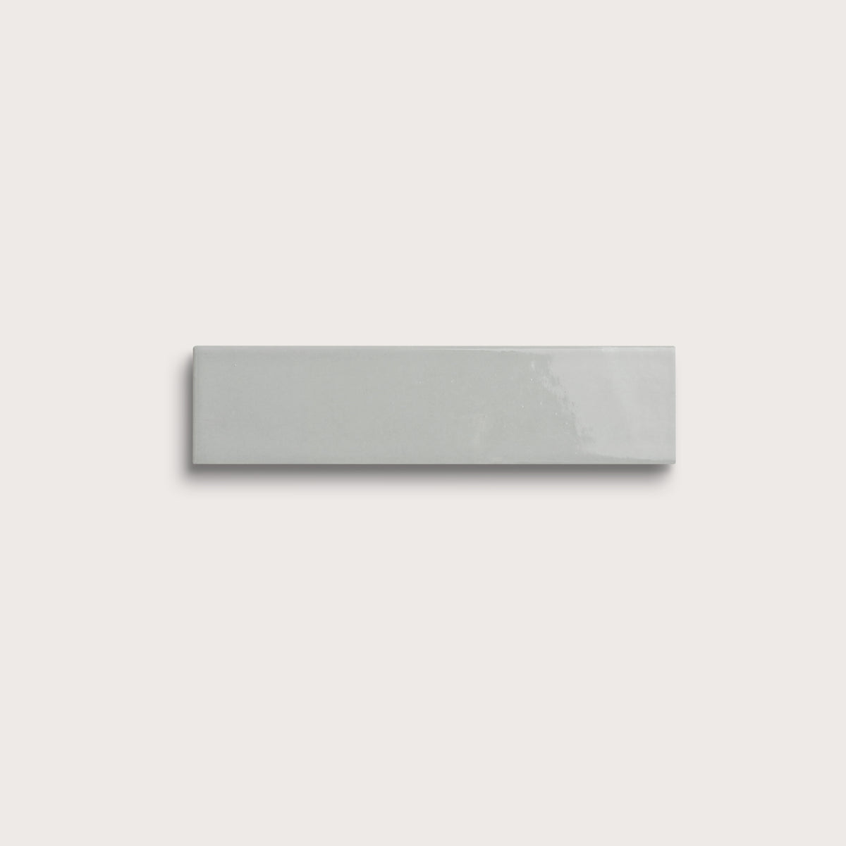 Misty ceramic tile, 2 by 8 inches, gloss finish