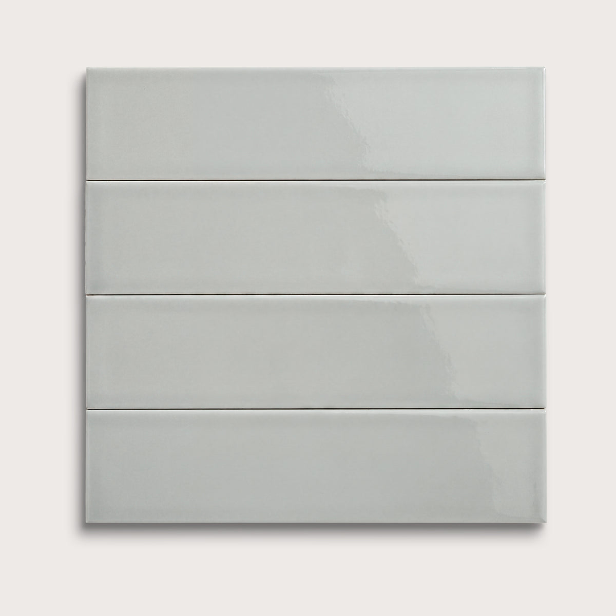 Misty ceramic tile, 3 by 12 inches, gloss finish