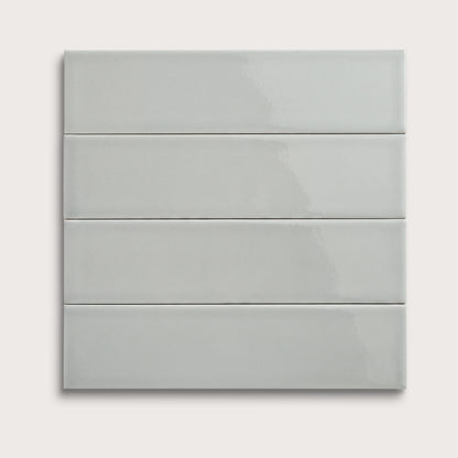 Misty ceramic tile, 3 by 12 inches, gloss finish