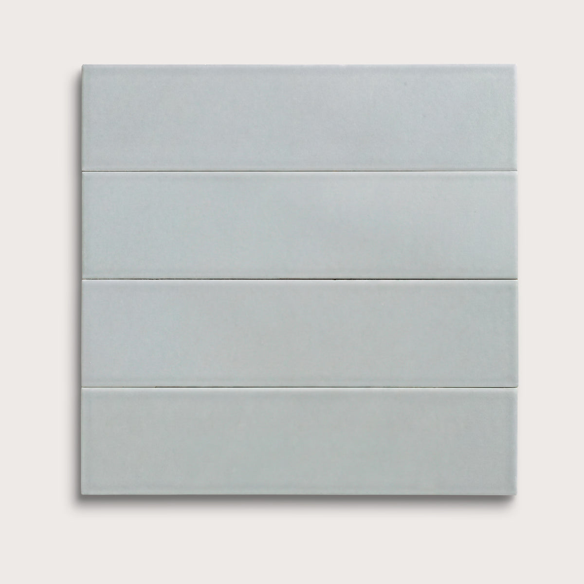 Misty ceramic tile, 3 by 12 inches, matte finish