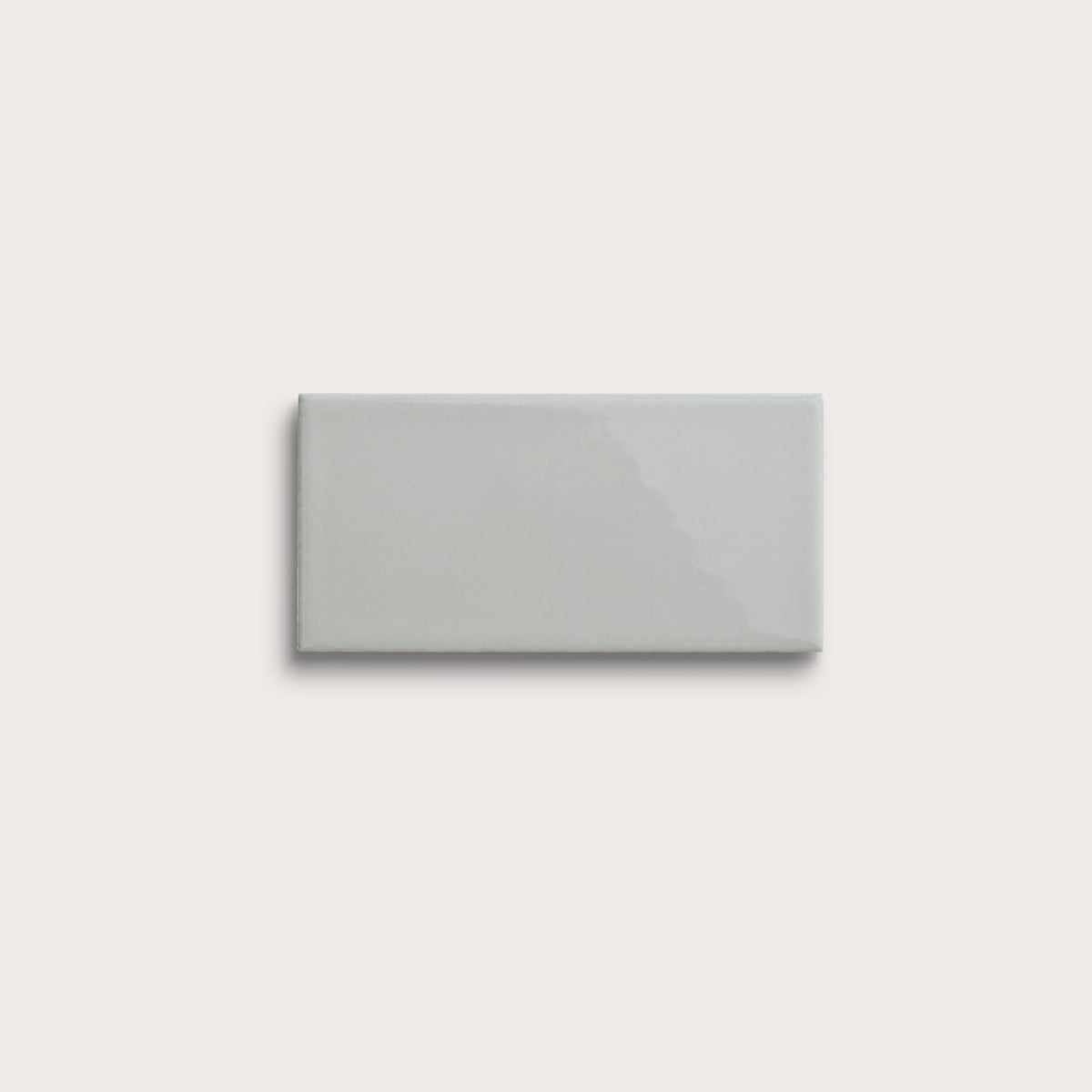 Misty ceramic tile, 3 by 6 inches, gloss finish