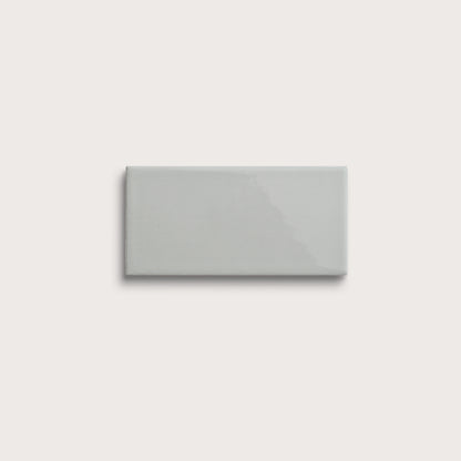 Misty ceramic tile, 3 by 6 inches, gloss finish