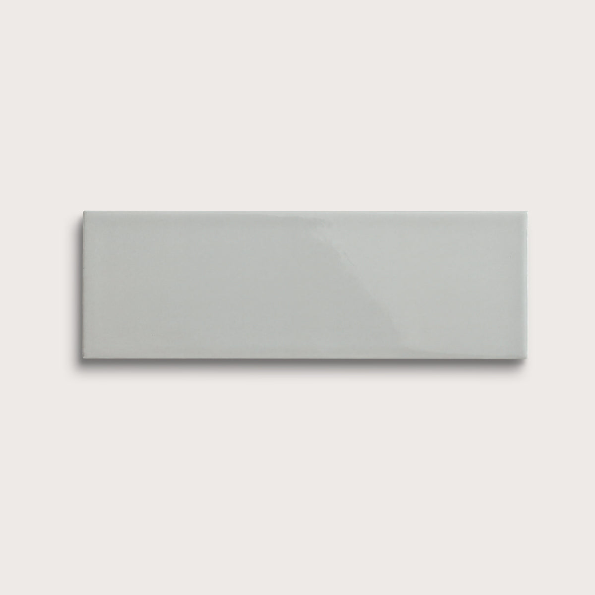 Misty ceramic tile, 4 by 12 inches, gloss finish