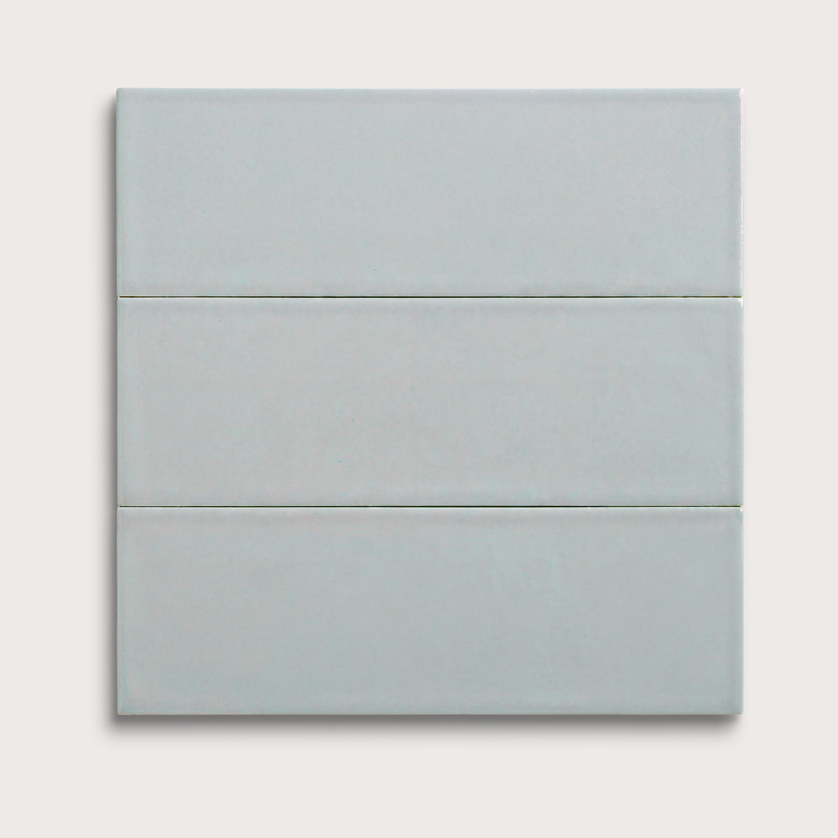 Misty ceramic tile, 4 by 12 inches, matte finish