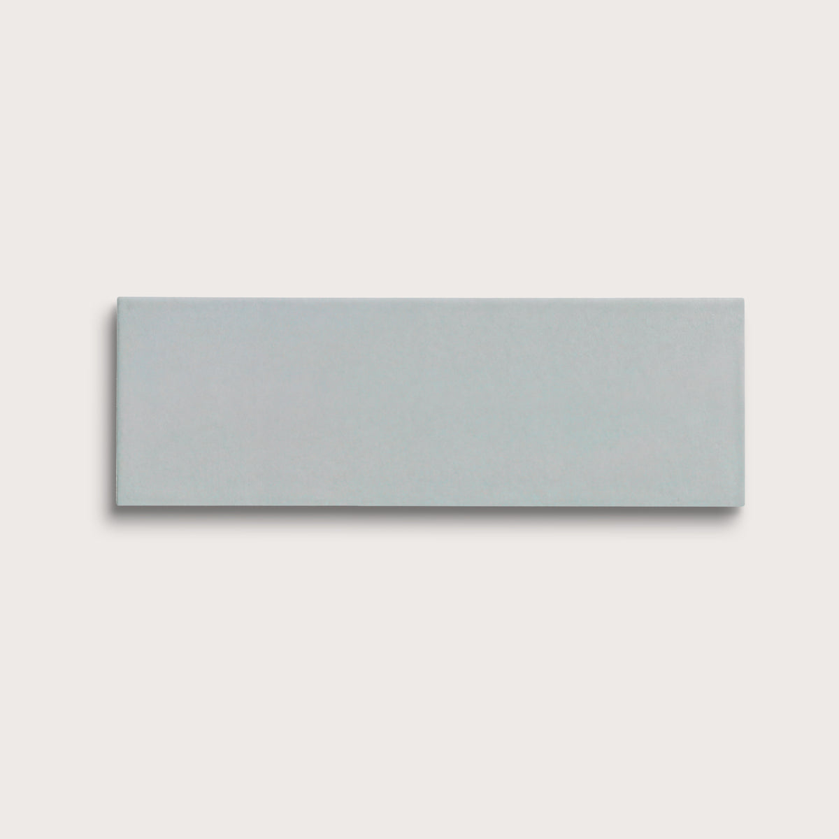 Misty ceramic tile, 4 by 12 inches, matte finish