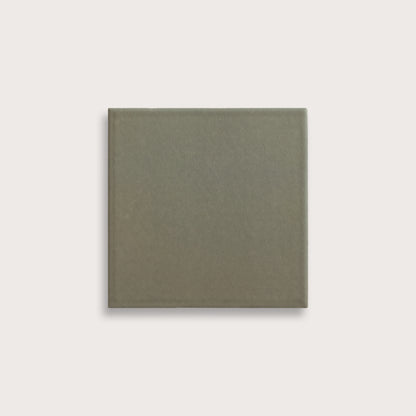 Moss ceramic tile, 6 by 6 inches, matte finish