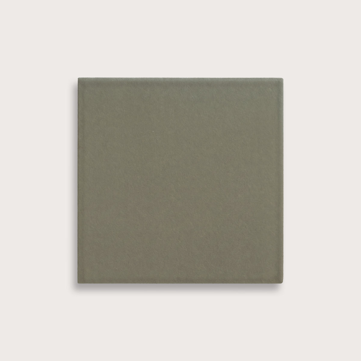 Moss ceramic tile, 8 by 8 inches, matte finish