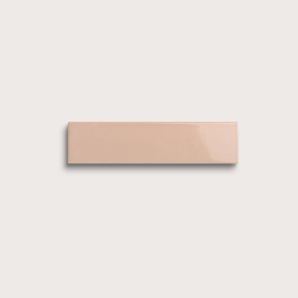 Petal ceramic tile, 2 by 8 inches, gloss finish