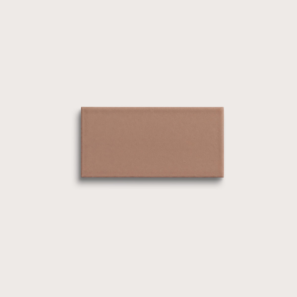 Petal ceramic tile, 3 by 6 inches, matte finish