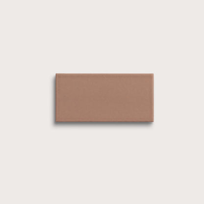 Petal ceramic tile, 3 by 6 inches, matte finish