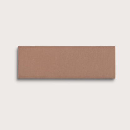 Petal ceramic tile, 4 by 12 inches, matte finish