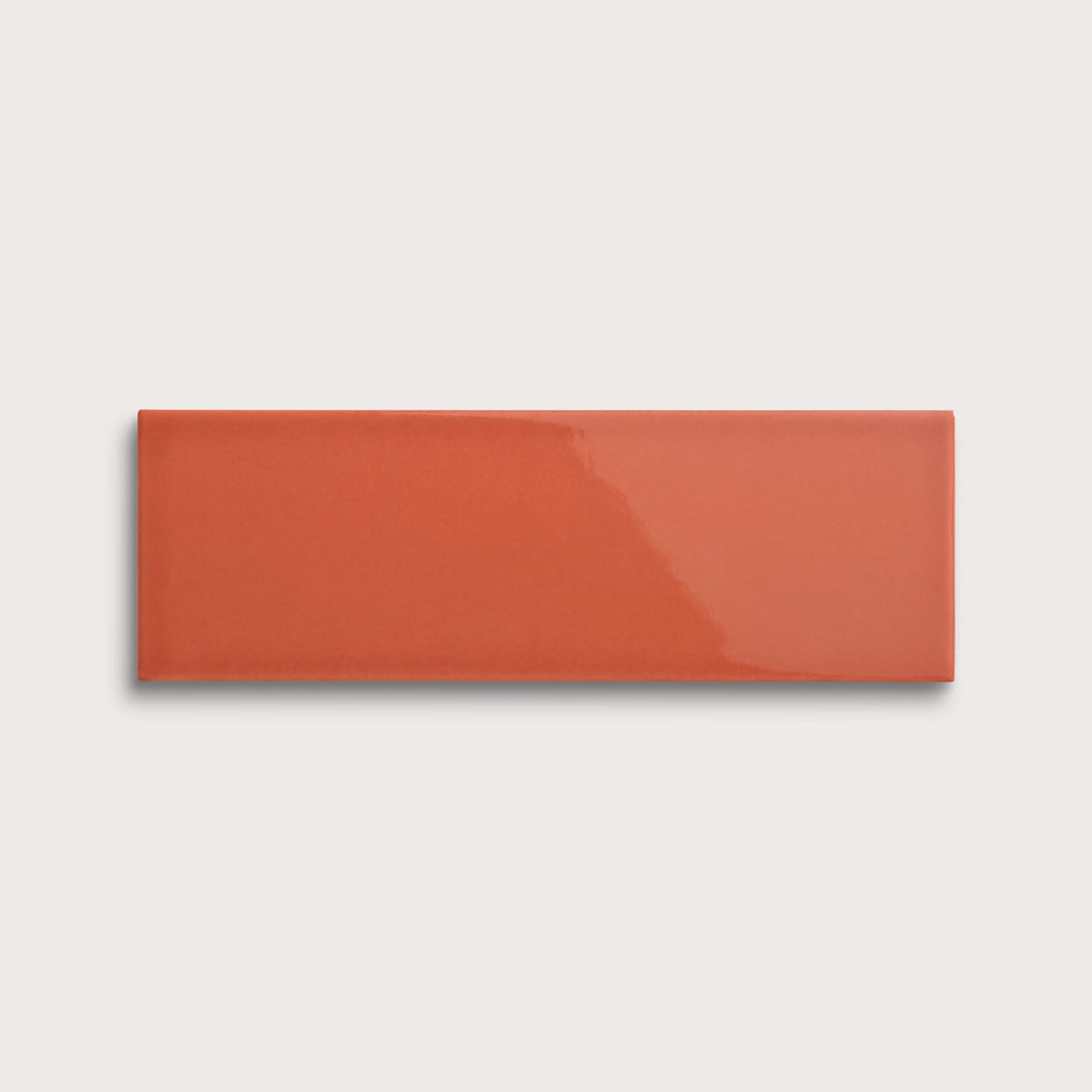 Punch ceramic tile, 4 by 12 inches, gloss finish